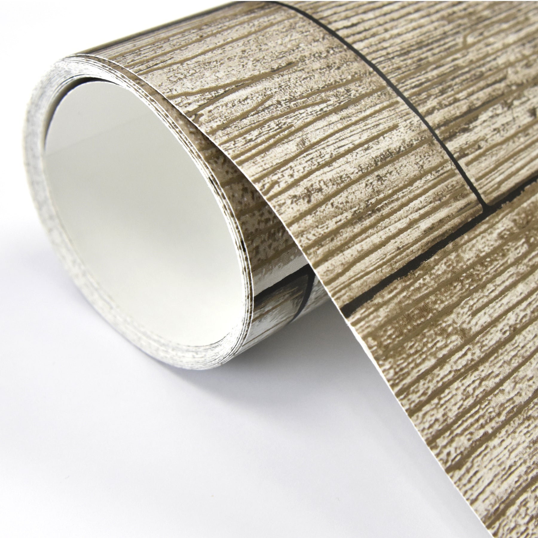 Reclaimed Wood Plank Peel And Stick Wallpaper pattern close-up