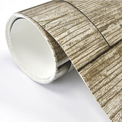 Reclaimed Wood Plank Peel And Stick Wallpaper pattern close-up