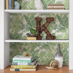Madagascar P&S Wallpaper in a room setting