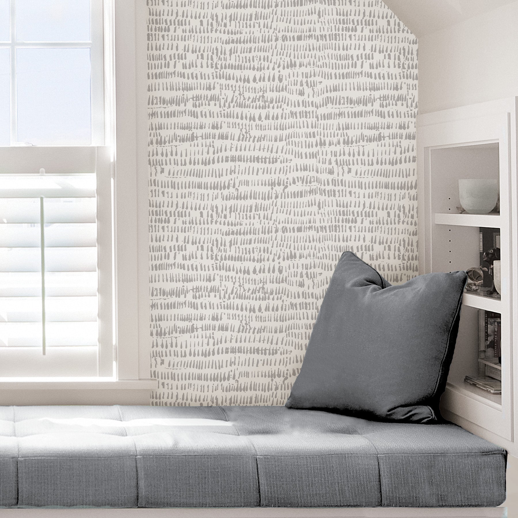 Kylver Peel and Stick Wallpaper in a room setting