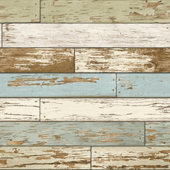 Old Salem Vintage Wood Peel And Stick Wallpaper by WallPops