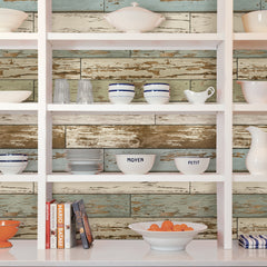 Old Salem Vintage Wood Peel And Stick Wallpaper
