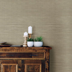 Grasscloth P&S Wallpaper in a room setting