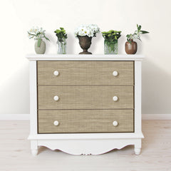 Grasscloth P&S Wallpaper in a room setting