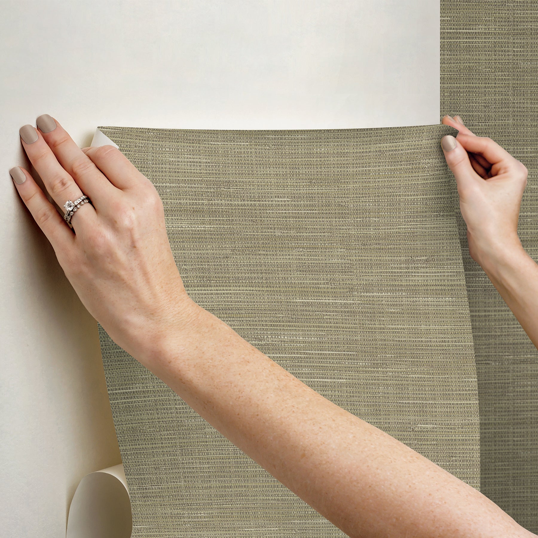 Grasscloth P&S Wallpaper - how to stick