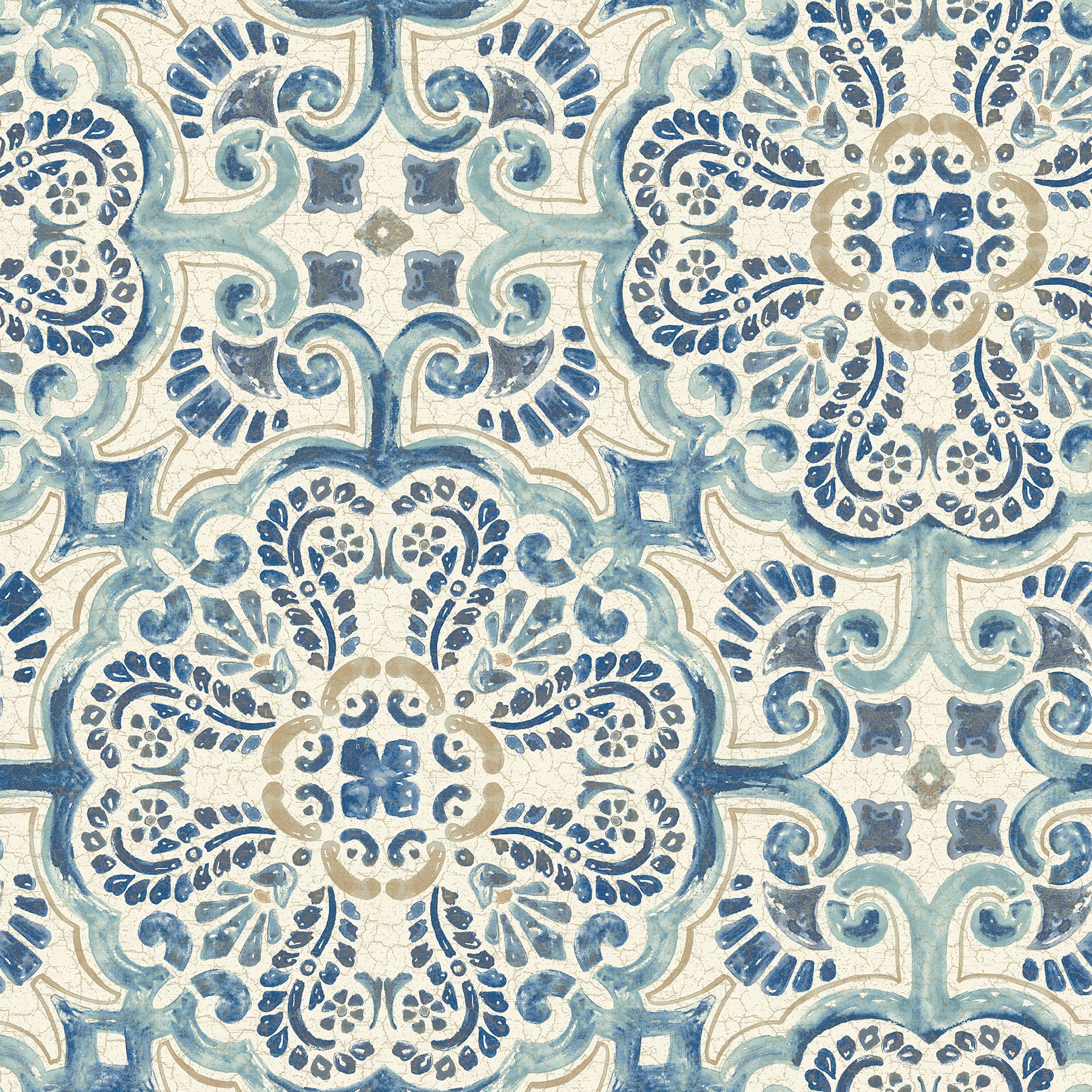 Scalamandre Fleur Peel and Stick Wallpaper