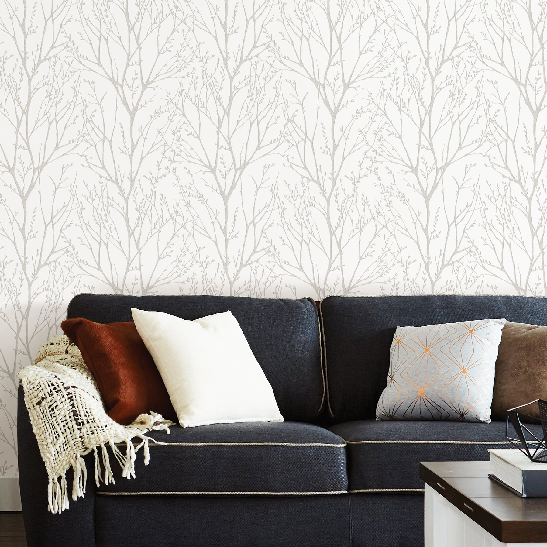 Treetops Peel and Stick Wallpaper
