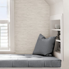 Grassweave P&S Wallpaper in a room setting