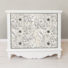 Cayman P&S Wallpaper in a room setting