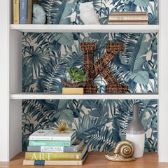 Maui Peel and Stick Wallpaper in a room setting