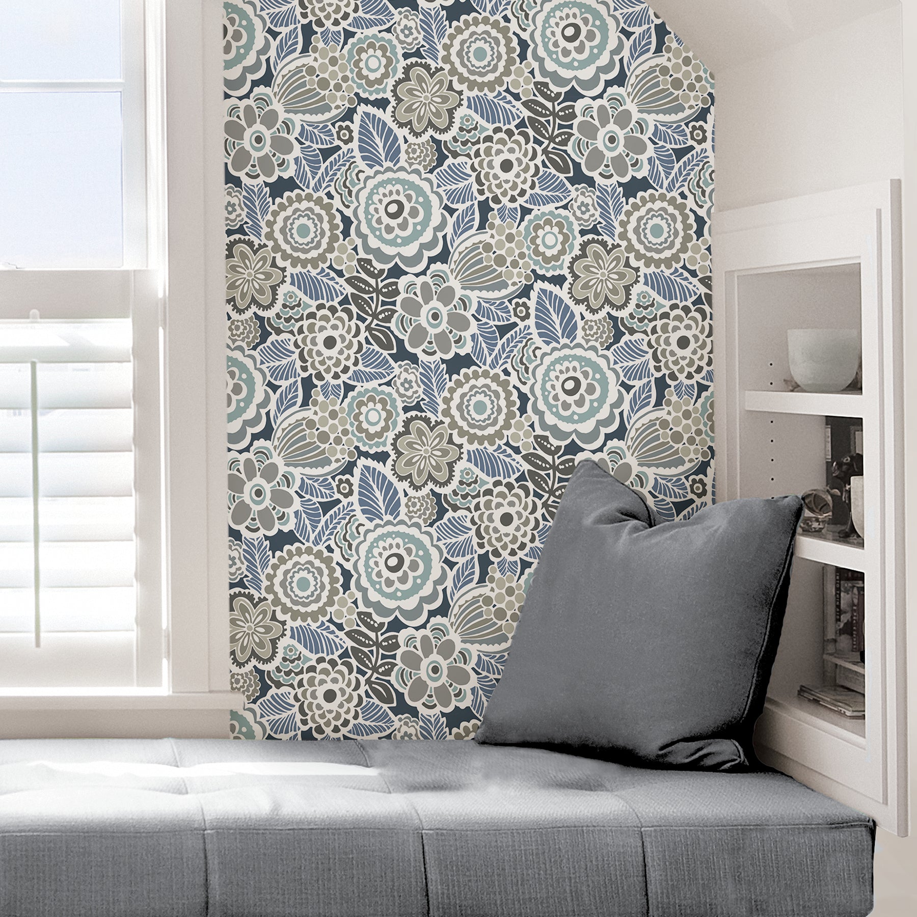 Dream On Peel and Stick Wallpaper in a room setting