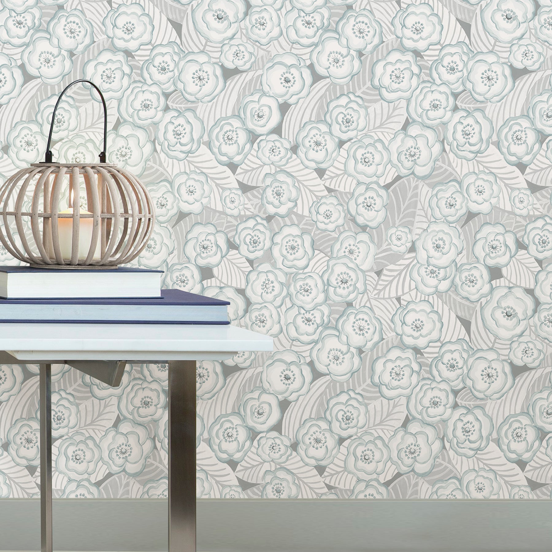 Oopsie Daisy Peel and Stick Wallpaper in a room setting