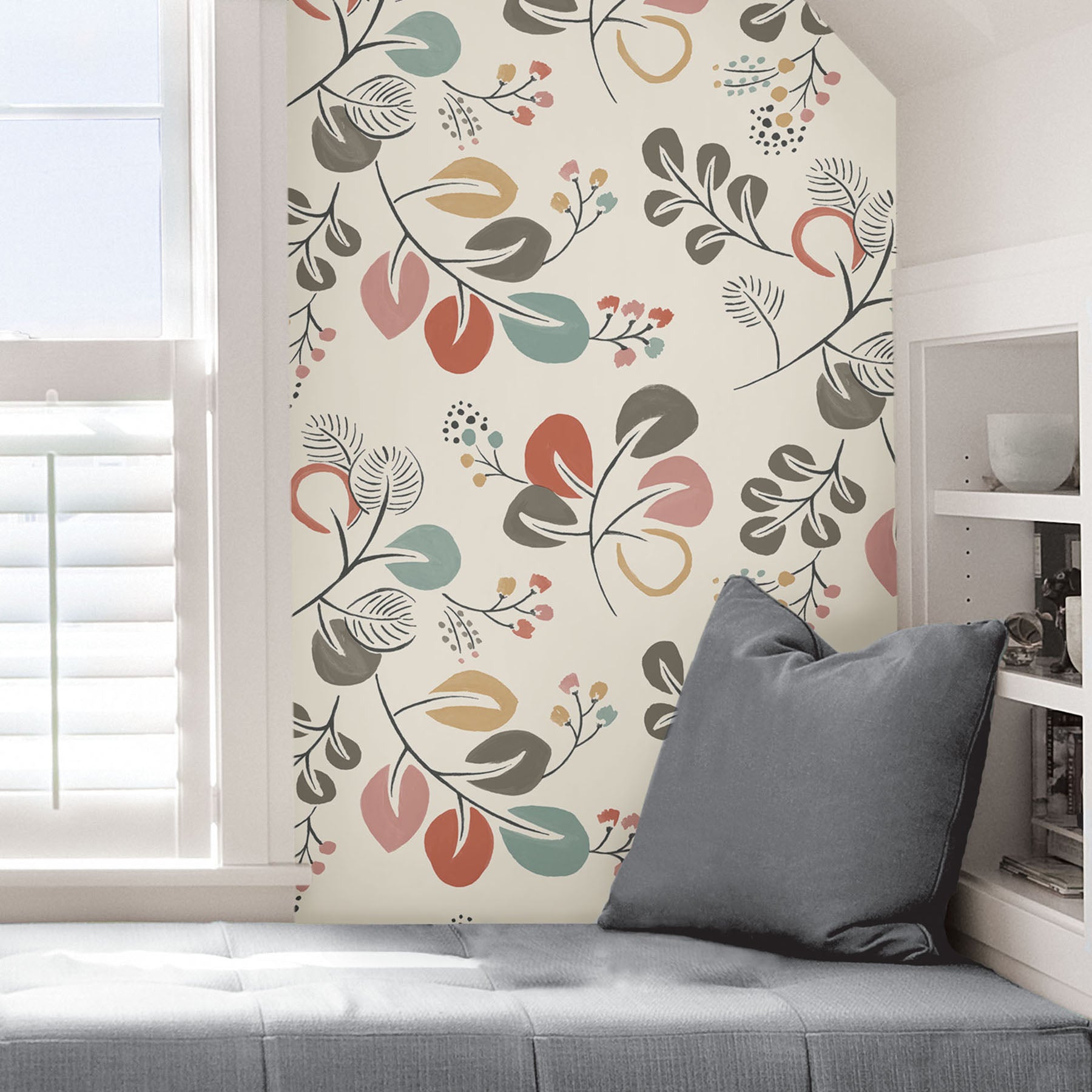 Astrilde P&S Wallpaper in a room setting