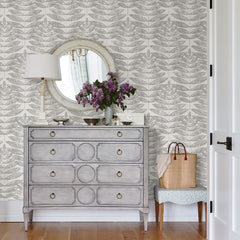Terrain Peel and Stick Wallpaper in a room setting