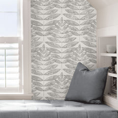 Terrain Peel and Stick Wallpaper in a room setting