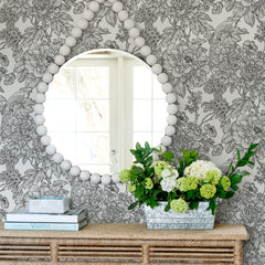 Sudbury P&S Wallpaper in a room setting