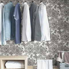 Sudbury P&S Wallpaper in a room setting