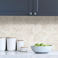 Hikarigaoka P&S Wallpaper in a room setting