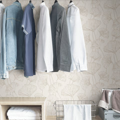 Hikarigaoka P&S Wallpaper in a room setting
