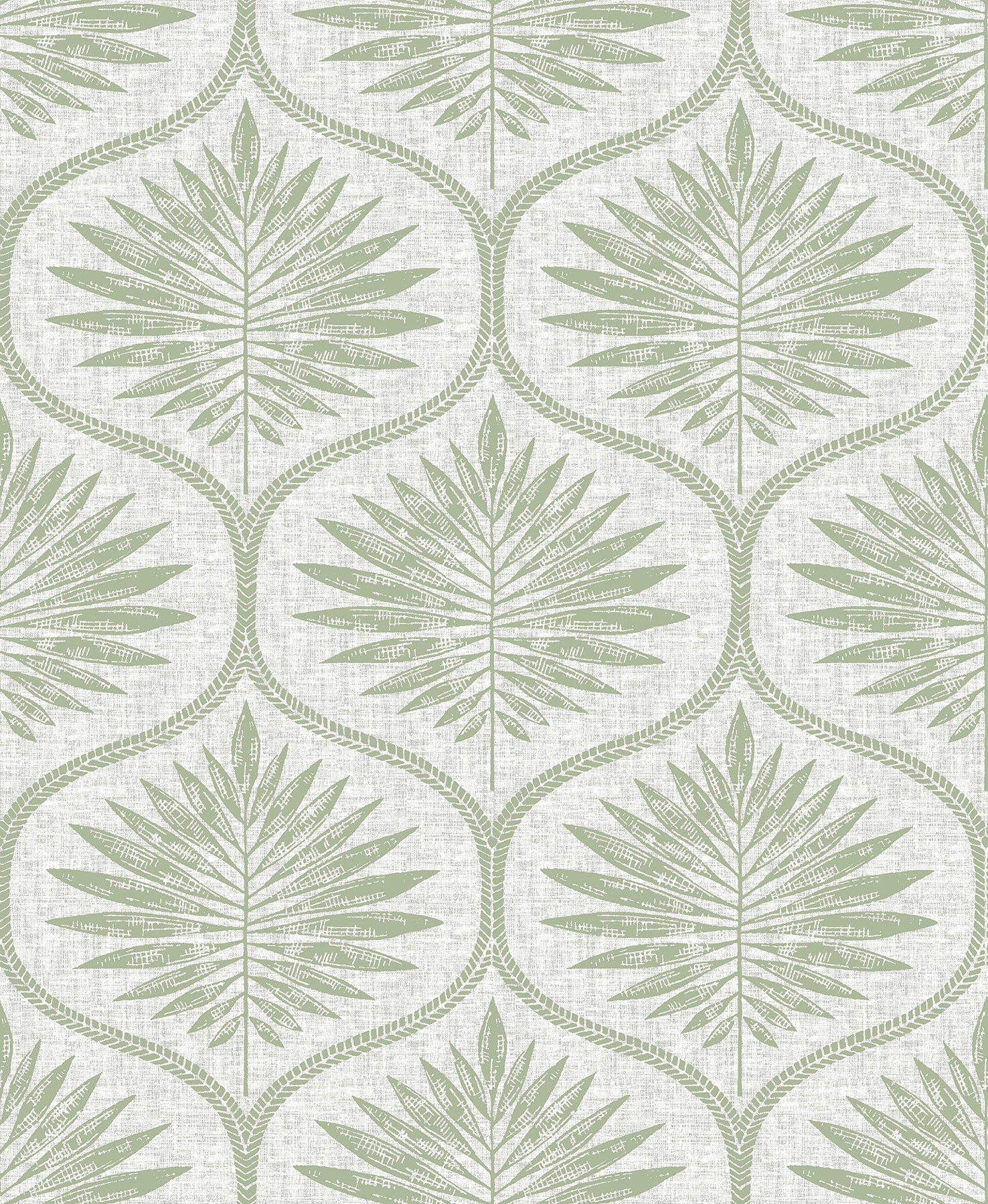 Primitive Leaves P&S Wallpaper by WallPops