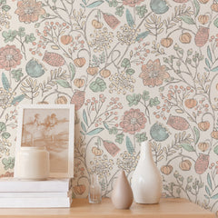 Southern Trail P&S Wallpaper in a room setting