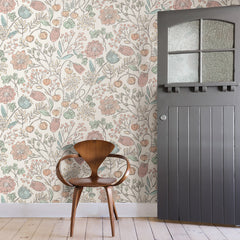 Southern Trail P&S Wallpaper in a room setting