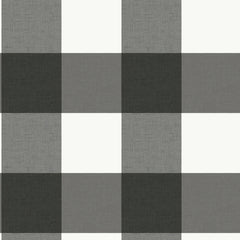 Farmhouse Plaid Peel and Stick Wallpaper by WallPops