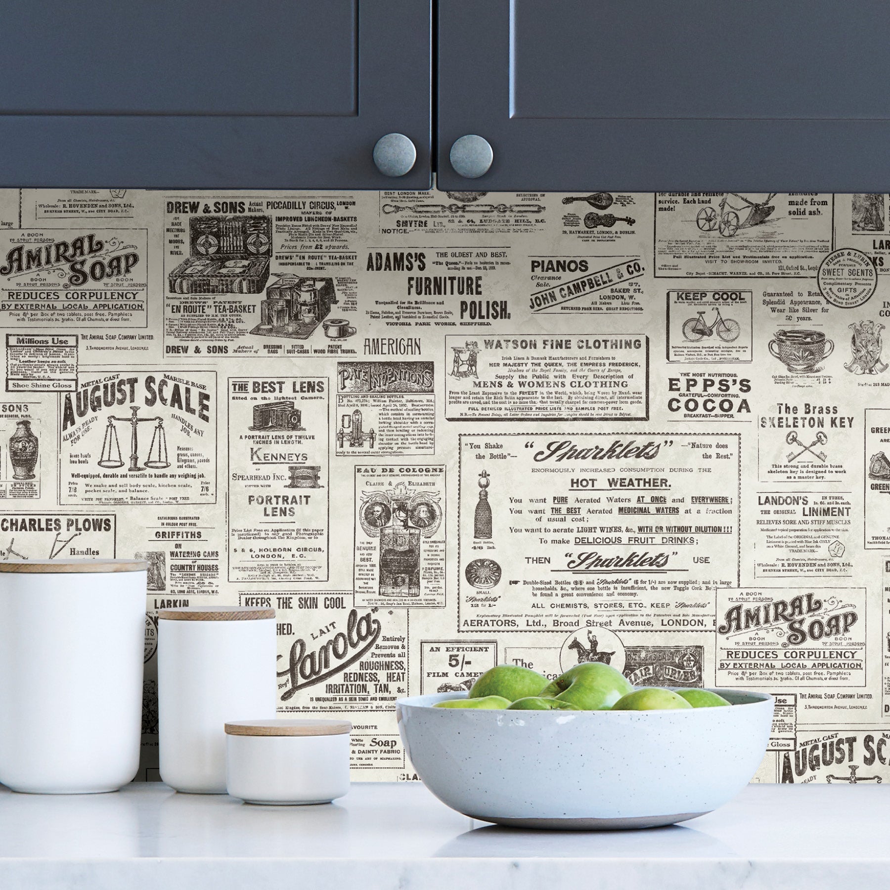 Published Peel and Stick Wallpaper in a room setting