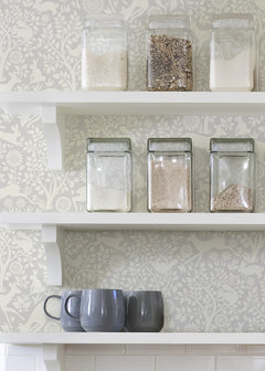 Merriment Peel and Stick Wallpaper in a room setting