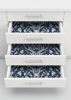 Escape to the Forest Peel and Stick Wallpaper in a room setting