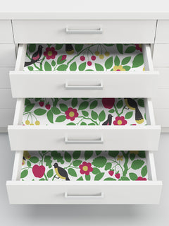 Paradisus Peel and Stick Wallpaper in a room setting