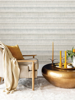 Dhurrie Peel and Stick Wallpaper in a room setting