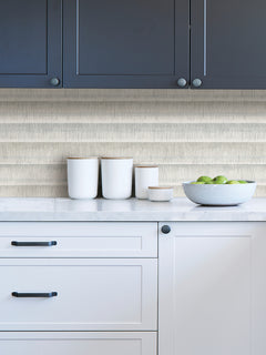 Dhurrie Peel and Stick Wallpaper in a room setting