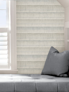 Dhurrie Peel and Stick Wallpaper in a room setting