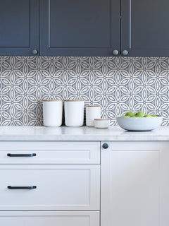 Hepatica Petal P&S Wallpaper in a room setting