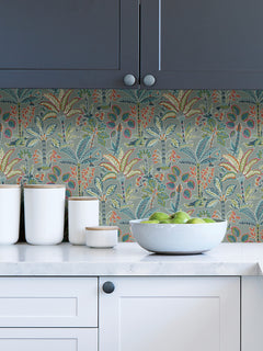 Kapok P&S Wallpaper in a room setting