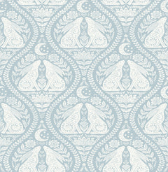 Moon Rabbit Peel and Stick Wallpaper by WallPops
