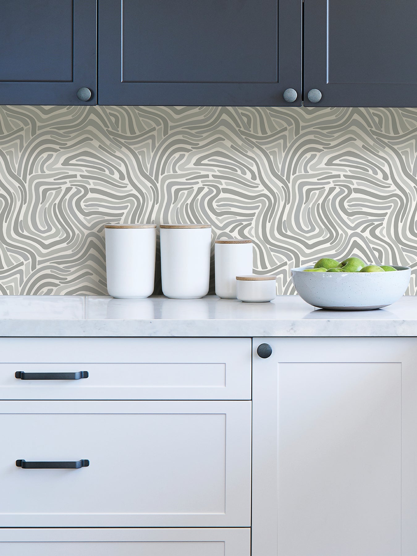 Spirited Peel and Stick Wallpaper in a room setting