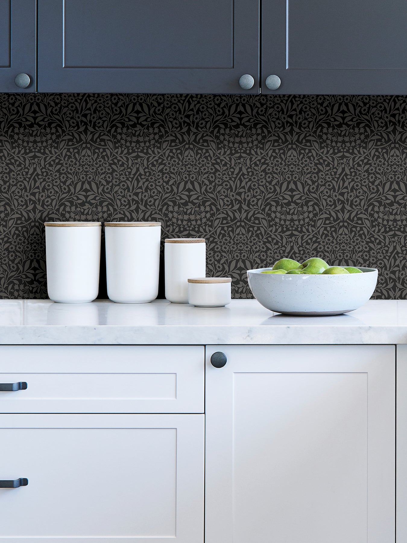 Darcy Peel and Stick Wallpaper in a room setting