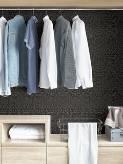 Darcy Peel and Stick Wallpaper in a room setting
