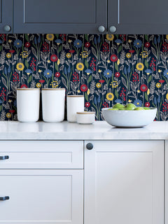 Jane P&S Wallpaper in a room setting