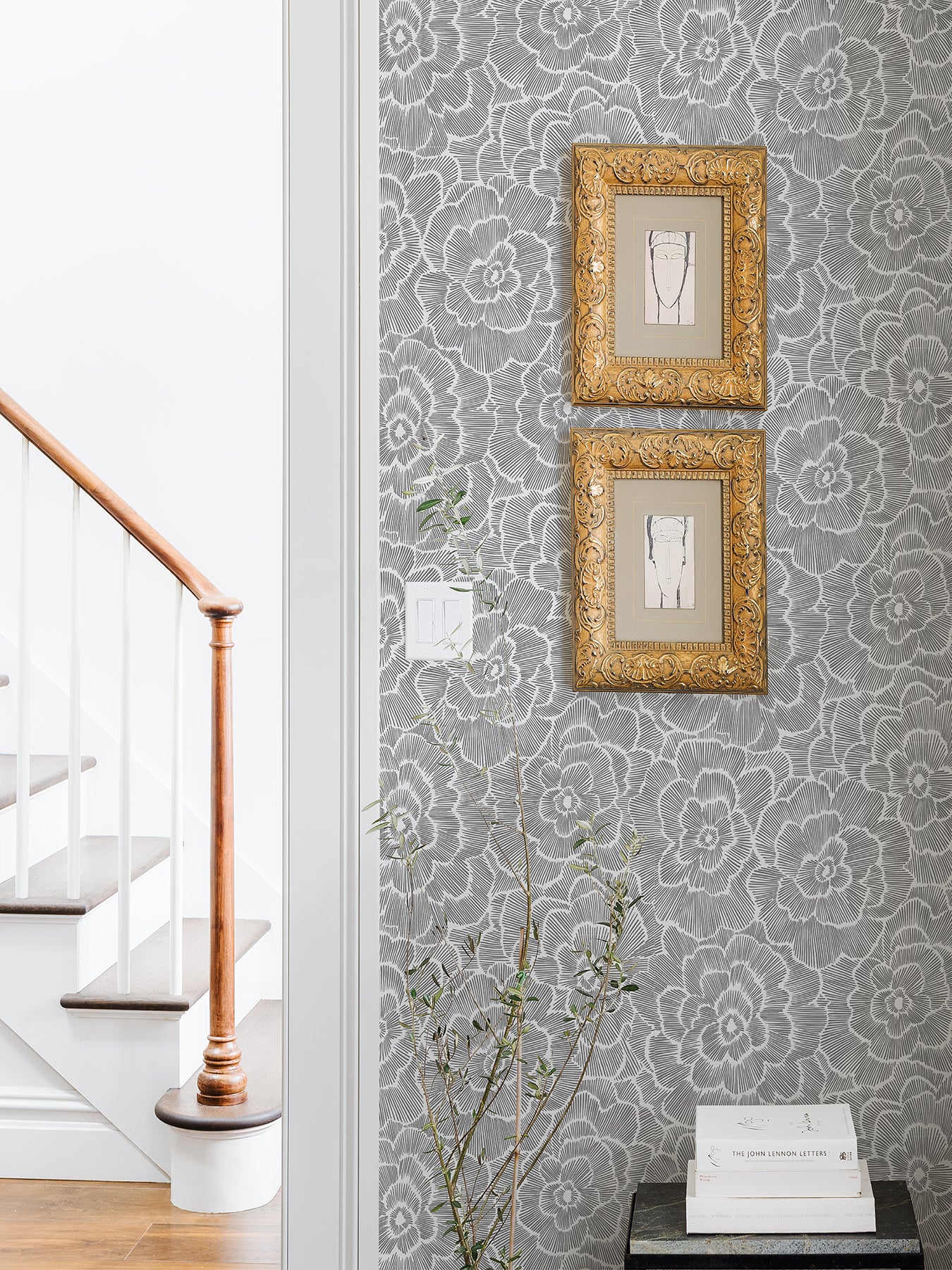 Saraya P&S Wallpaper in a room setting