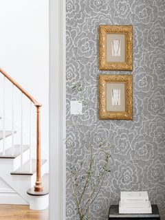 Saraya P&S Wallpaper in a room setting