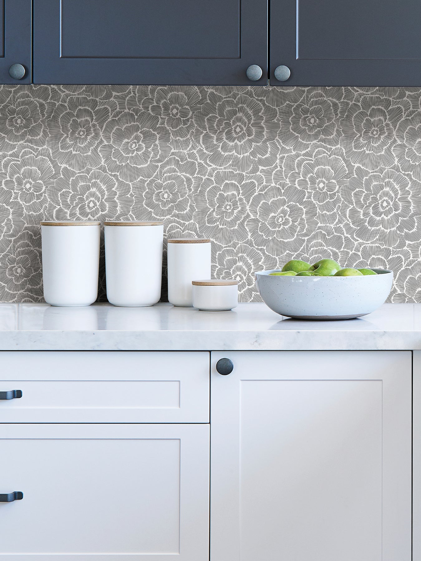 Saraya P&S Wallpaper in a room setting