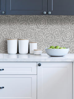 Saraya P&S Wallpaper in a room setting