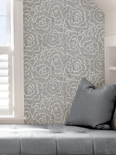 Saraya P&S Wallpaper in a room setting
