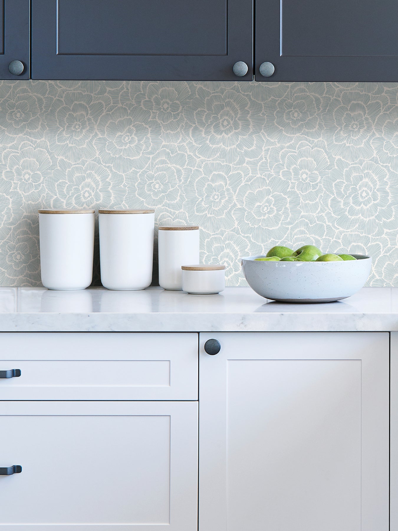 Saraya P&S Wallpaper in a room setting