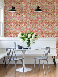 Summer Love Peel and Stick Wallpaper in a room setting