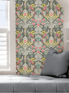 Summer Love P&S Wallpaper in a room setting