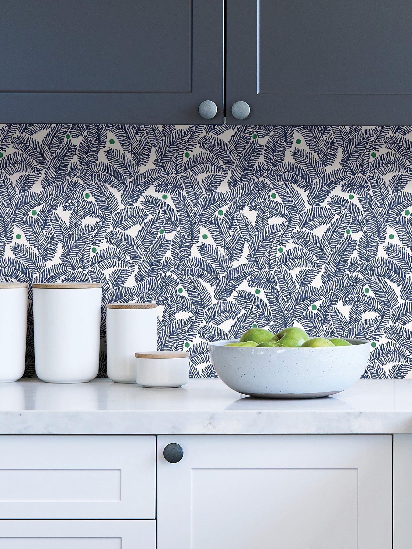 Fernanda Peel and Stick Wallpaper in a room setting